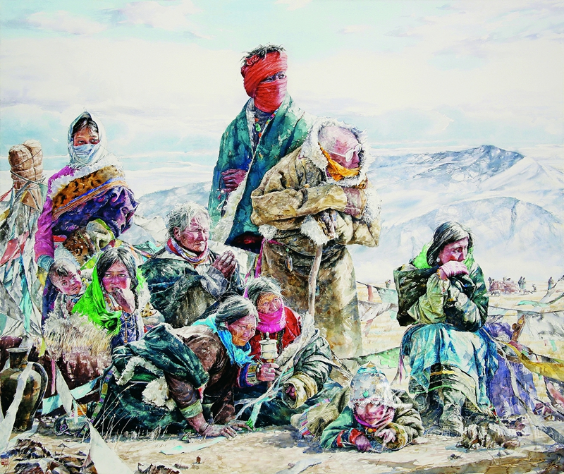 王迪 《圣地》 150*180cm 2013年
